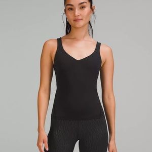 Lululemon Align Waist Length Tank Top - Black Size 8